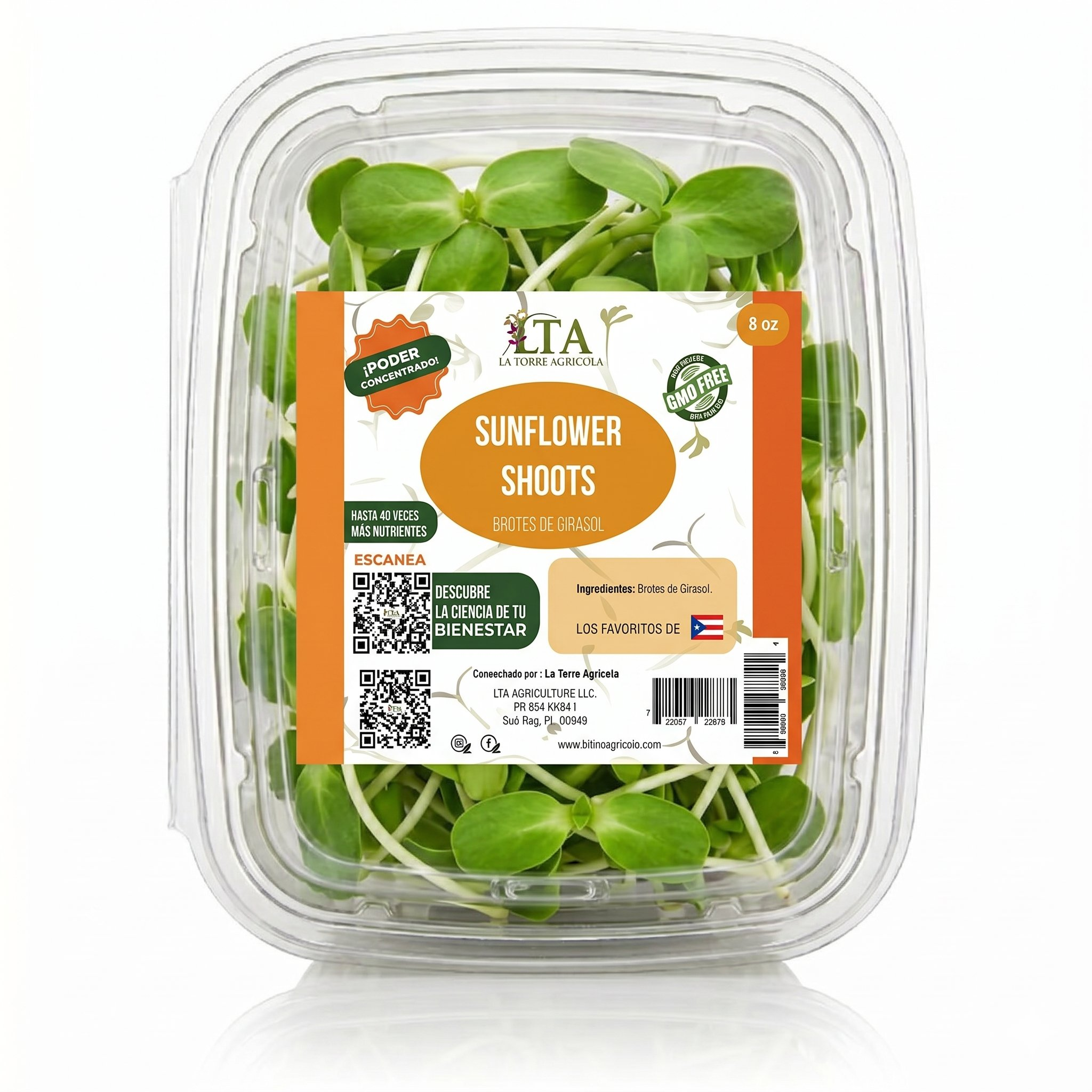Brotes de Girasol (Sunflower Shoots)