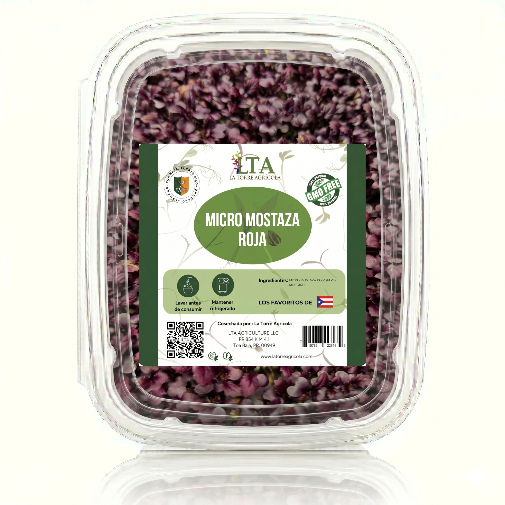 Micro Mostaza Roja (Red Mustard)