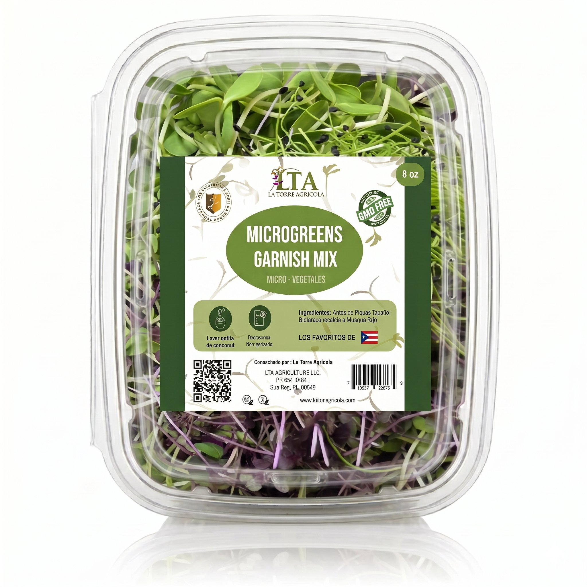Mezcla de Microgreens para el Plateo (Garnish Mix)